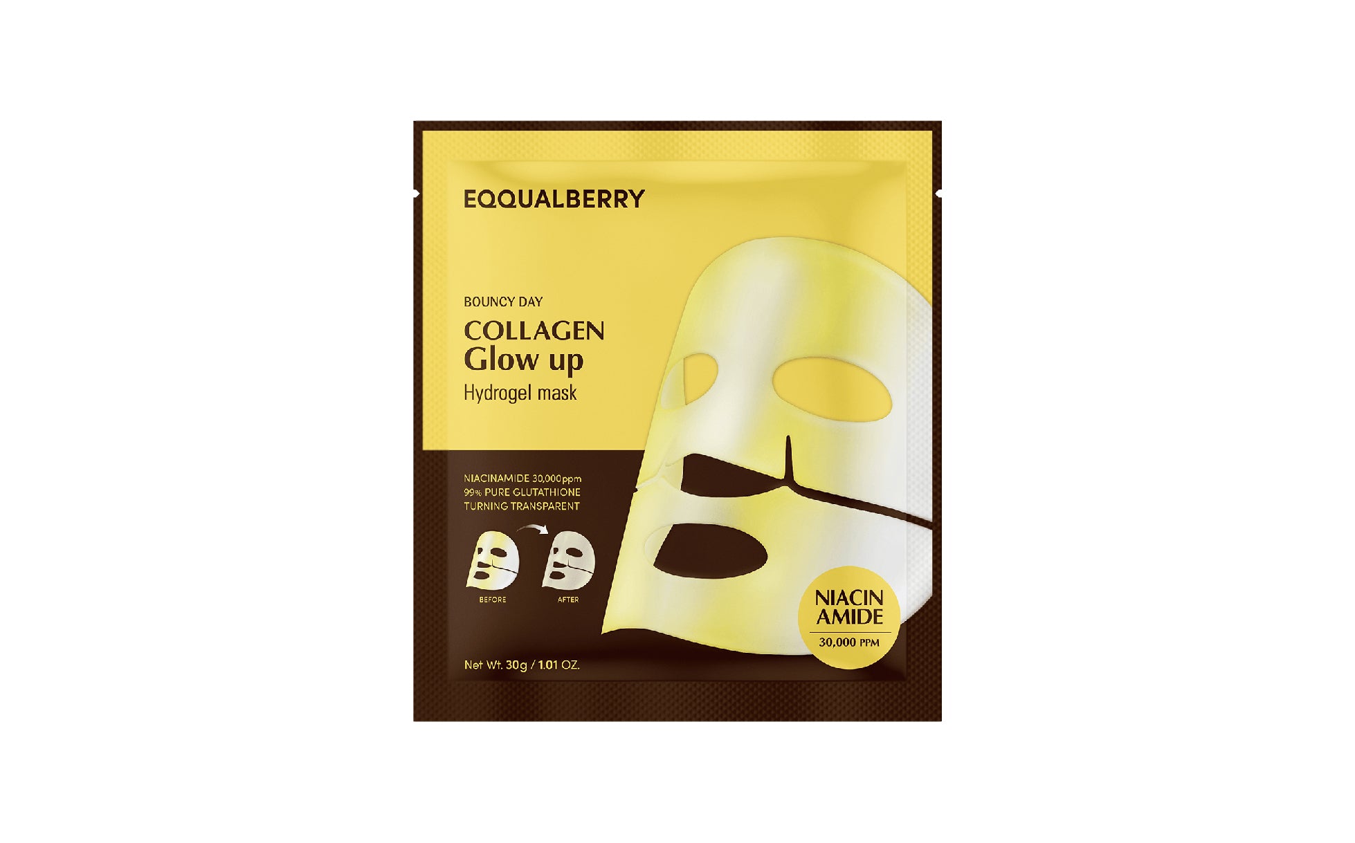 Collagen Glow Up Hydrogel Mask 4p x 30g