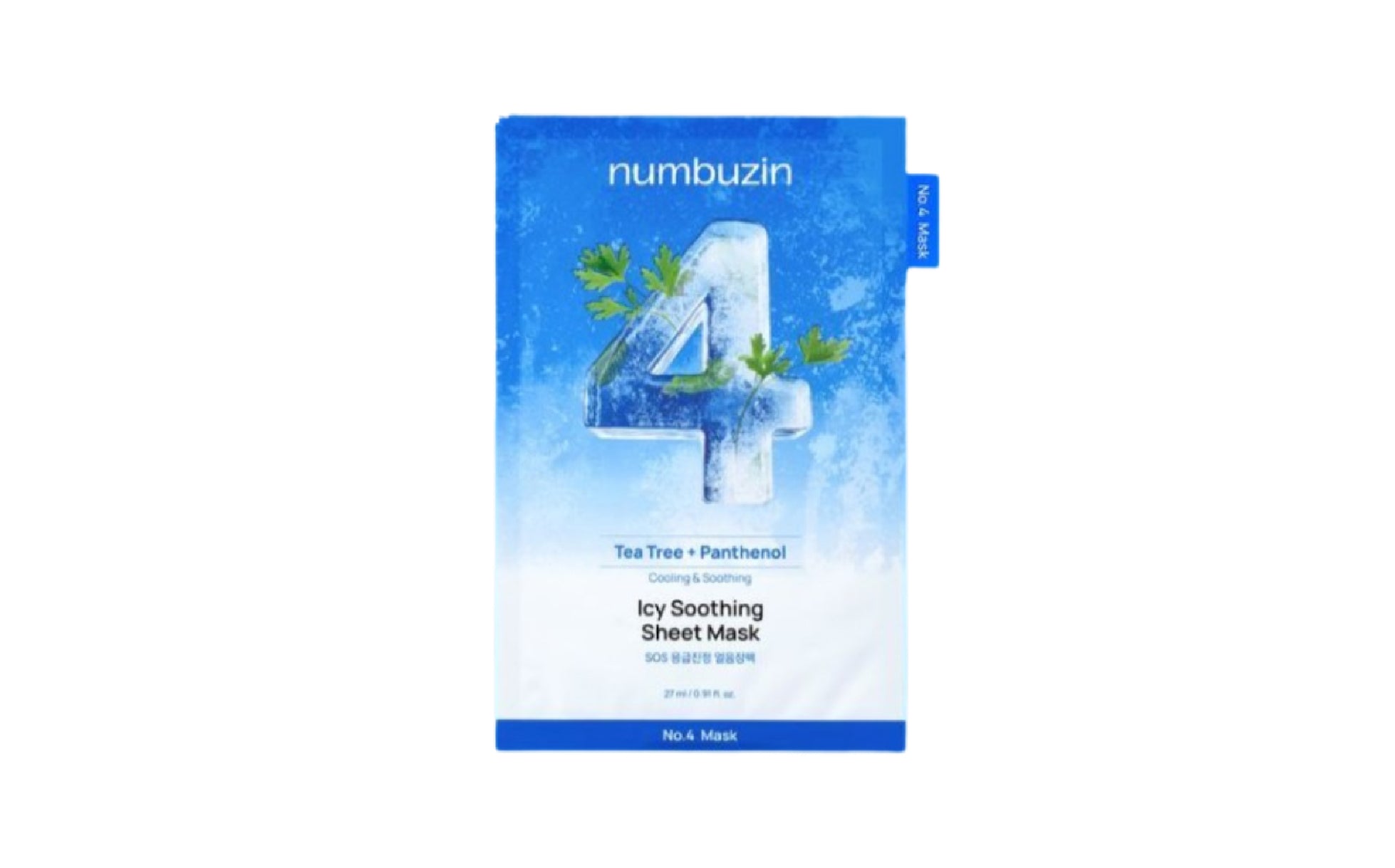 No.4 Icy Soothing Sheet Mask 1p x 27ml