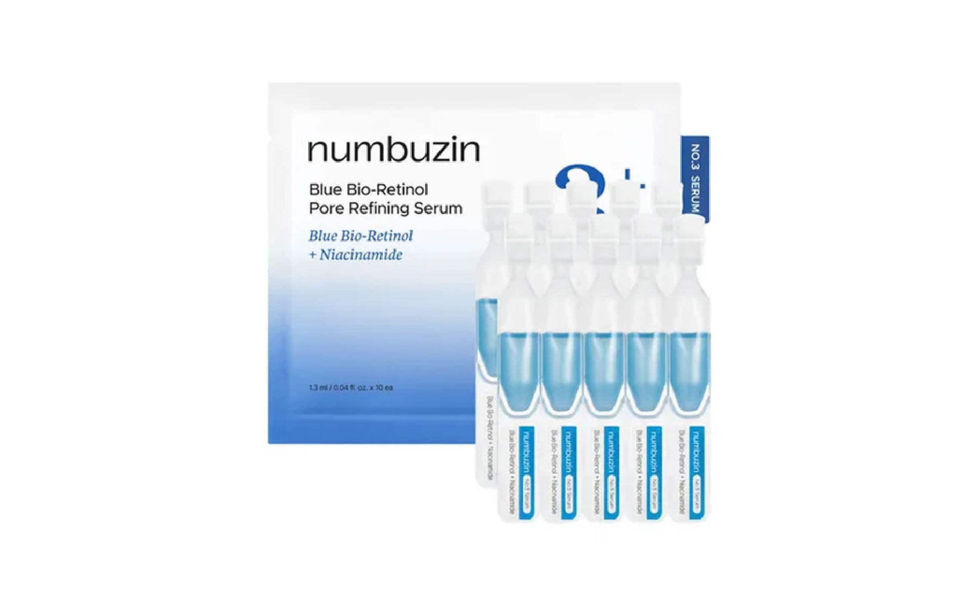No.3 Blue Bio-Retinol Pore Refining Serum 10ea x 1.3ml