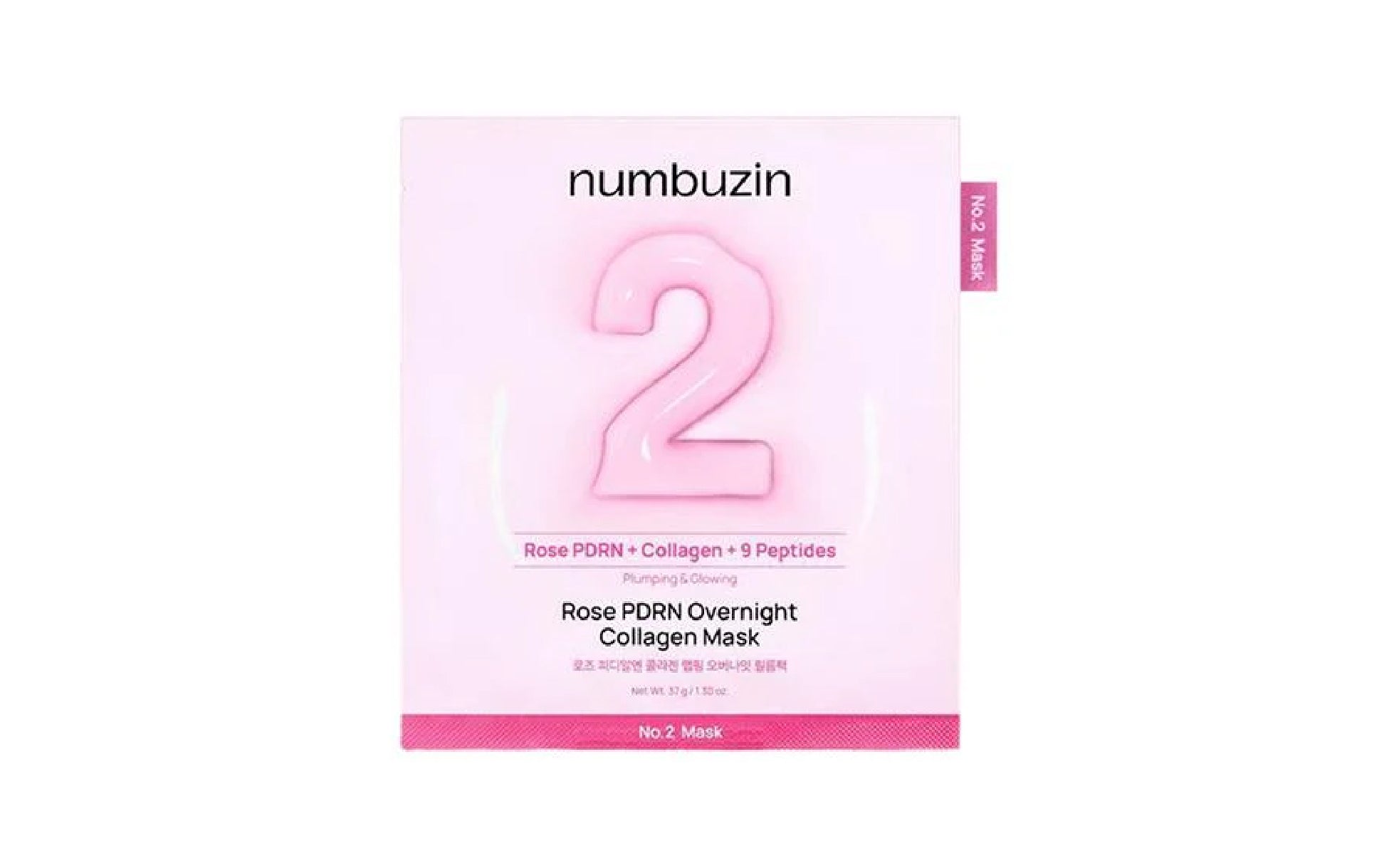 No.2 Rose PDRN Overnight Collagen Mask 1p x 37g