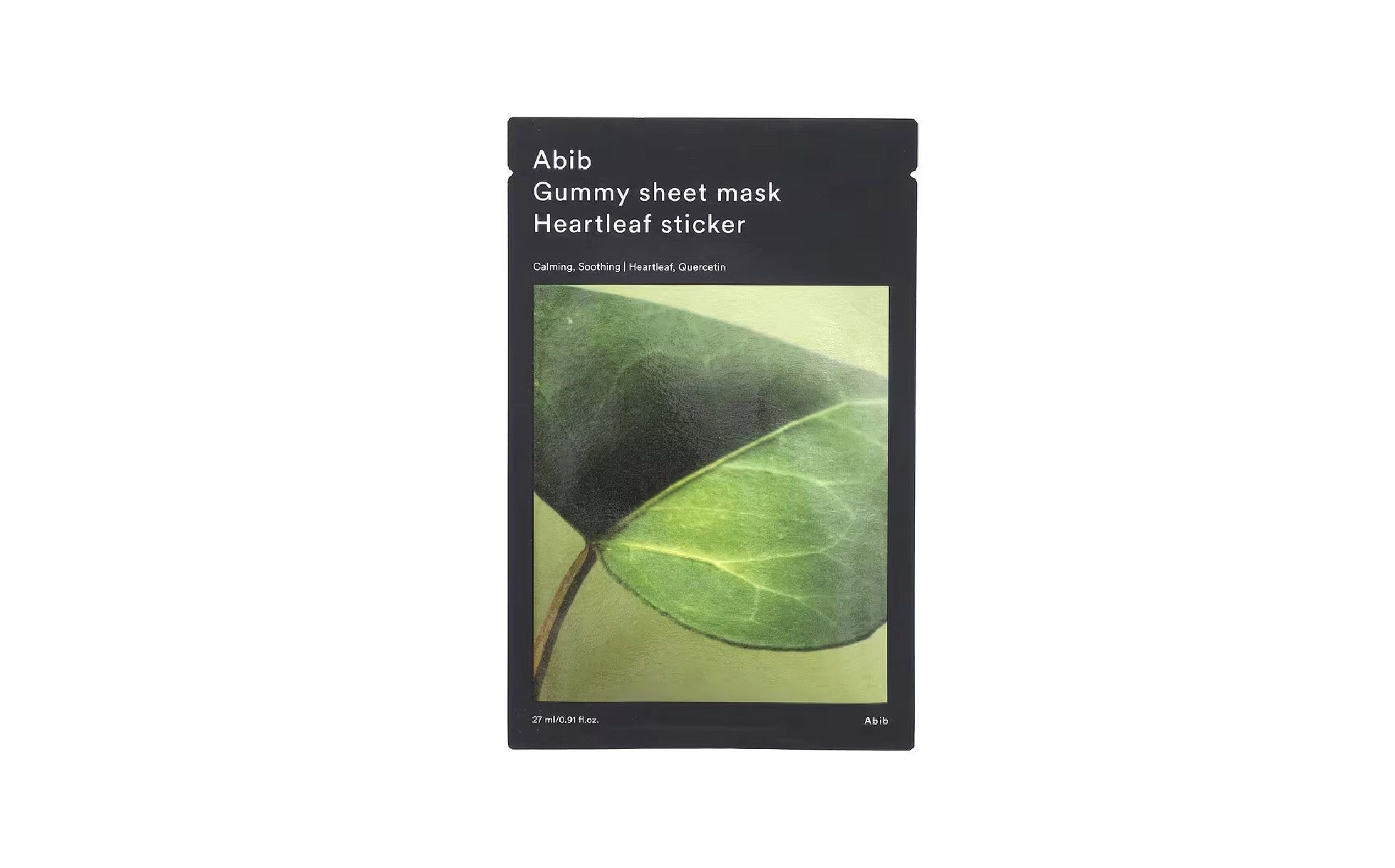 Gummy Sheet Mask Heartleaf Sticker 1p x 27ml